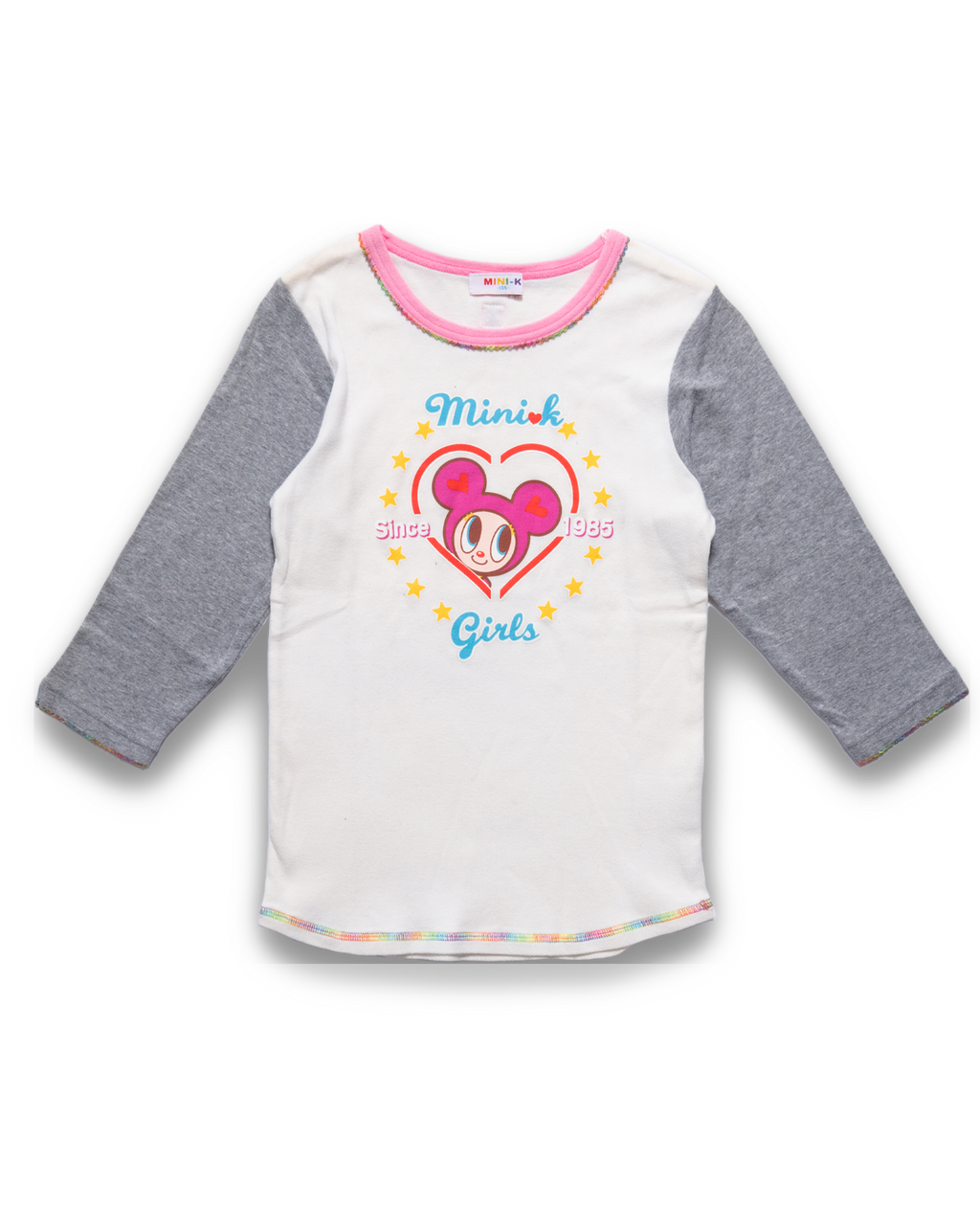 Mini- K long sleeve shirt Heart and Stars