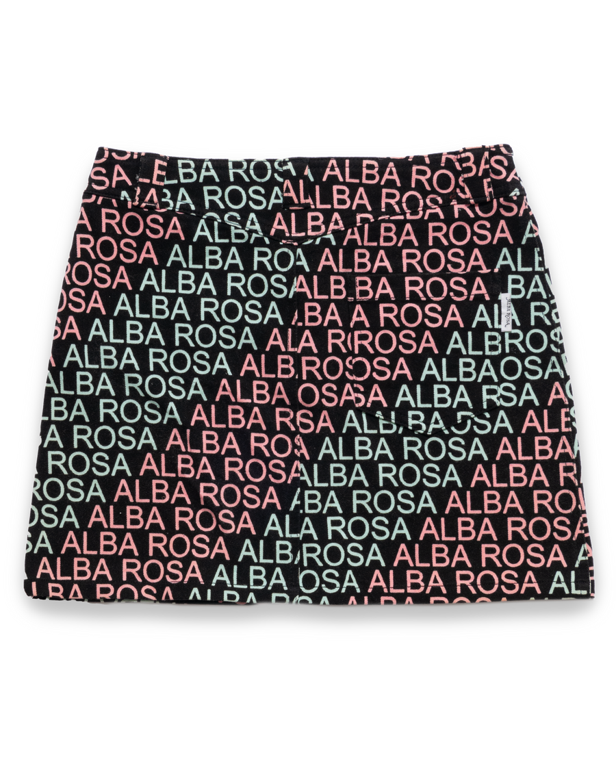 Alba Rosa denim mini skirt