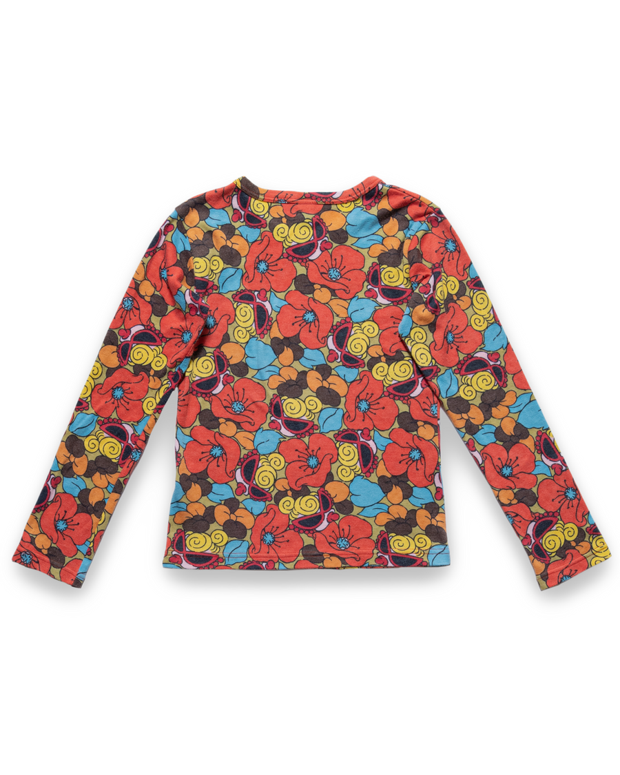 Hysteric Mini flower pattern long sleeve