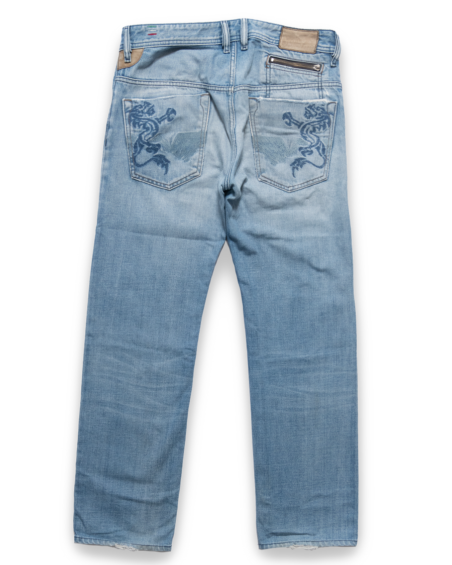 Diesel Denim Jeans Lion