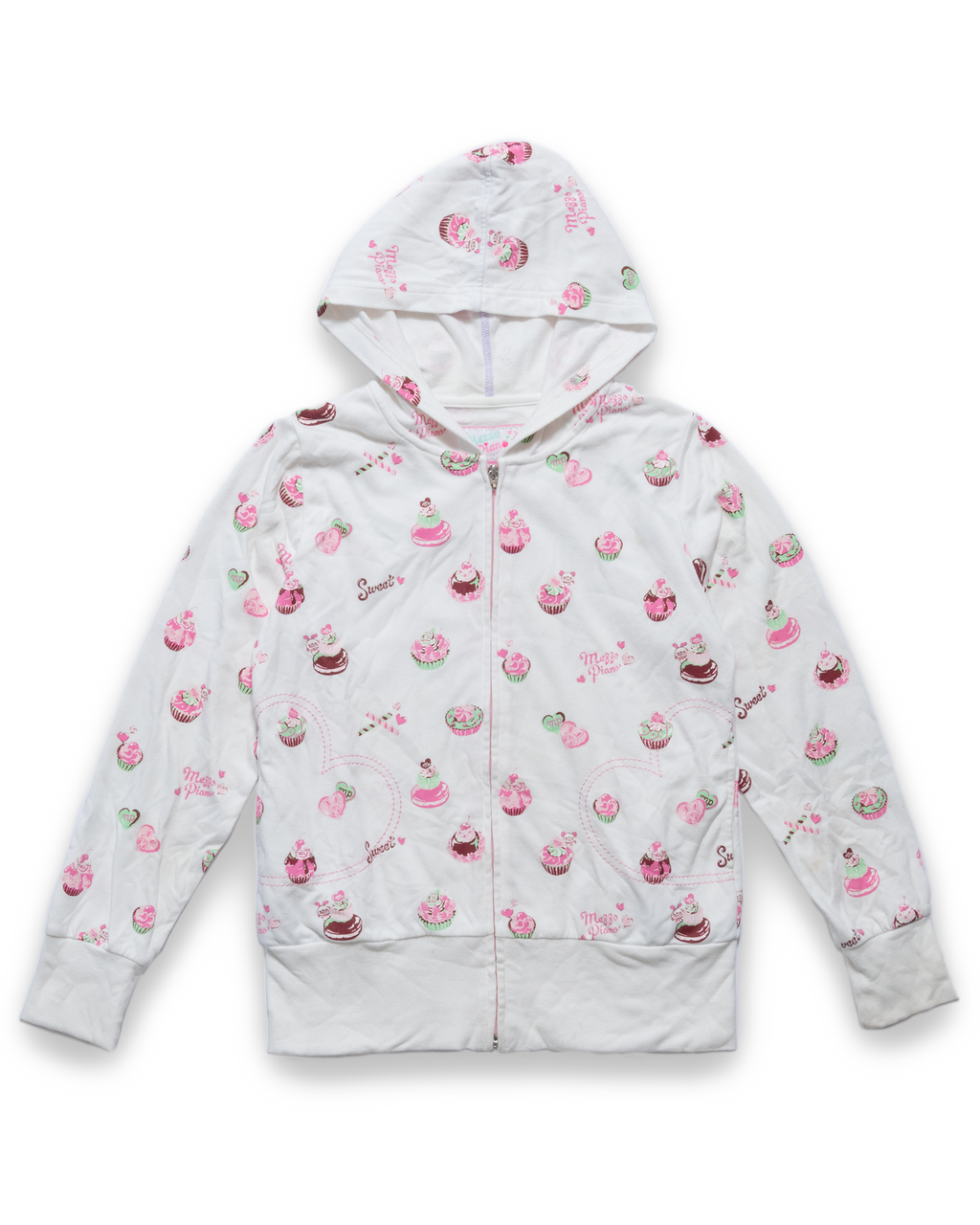 Mezzo Piano Cupcake zip hoodie jacket