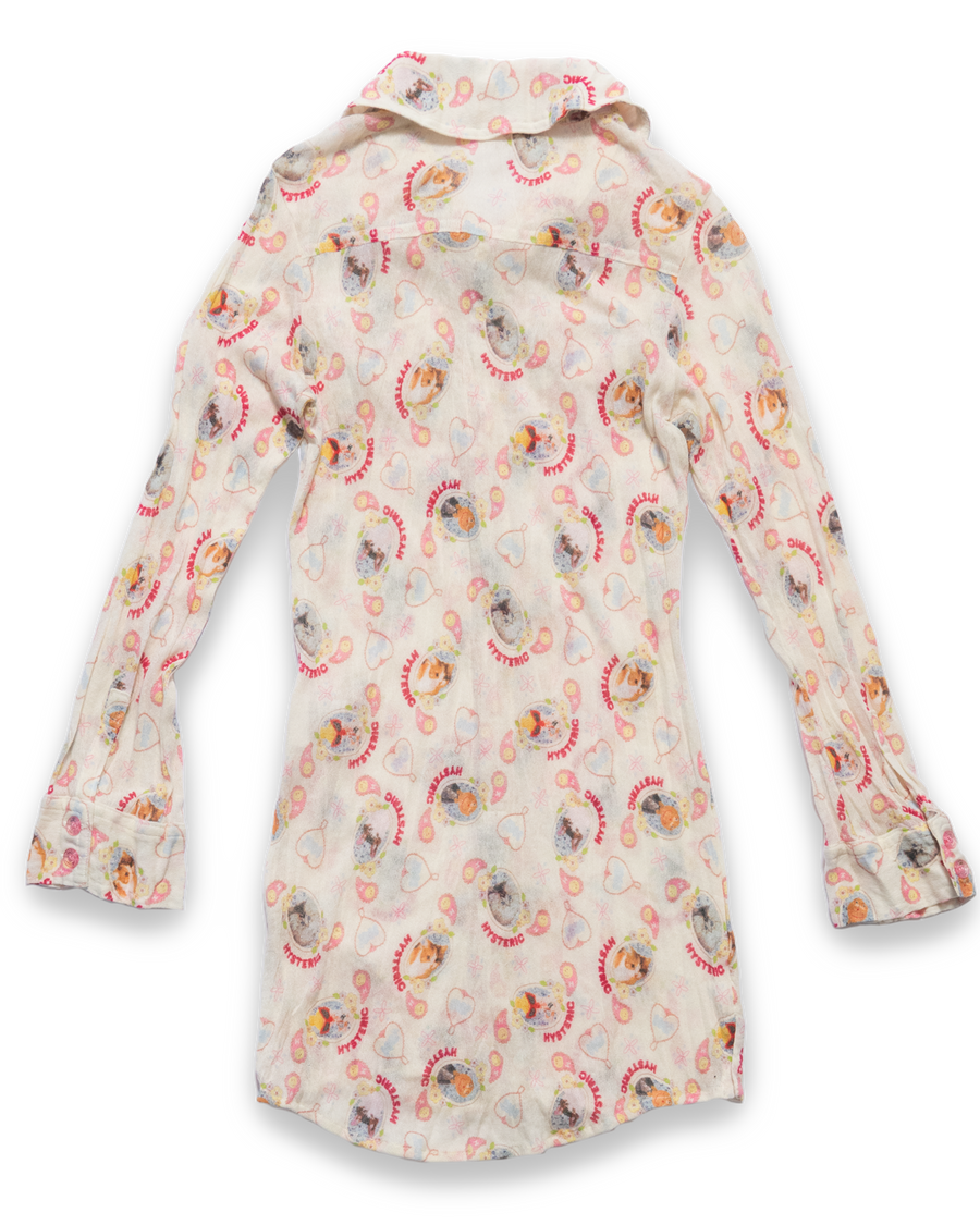 Hysteric Mini Blouse Cat Hearts