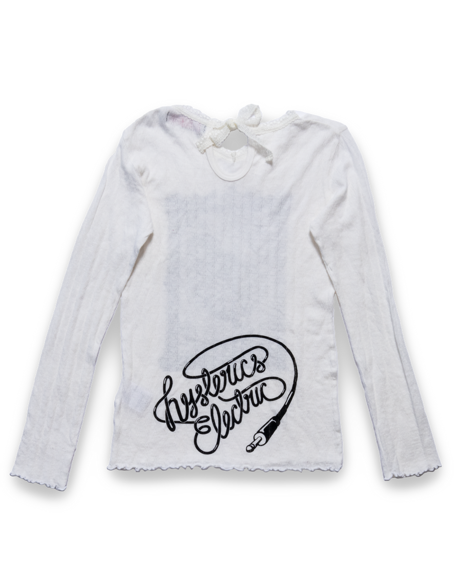 Hysteric Mini lace long sleeve shirt