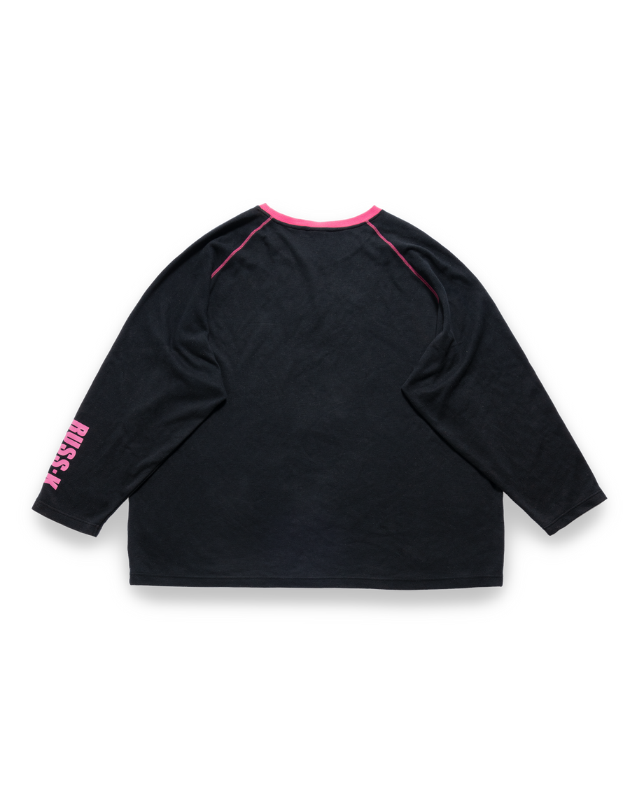 Bike Rock Long sleeve Shirt pink black