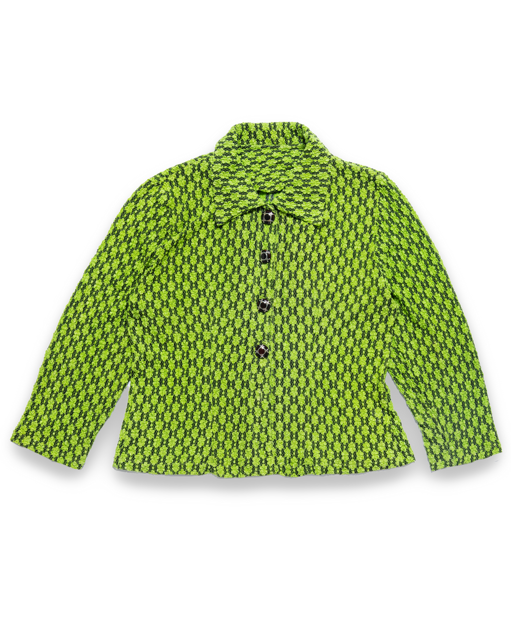 Button- Down Lace Jacket